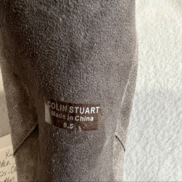 Colin Stuart for Victoria’s Secret Suede Platform Stiletto Booties - Picture 15 of 15